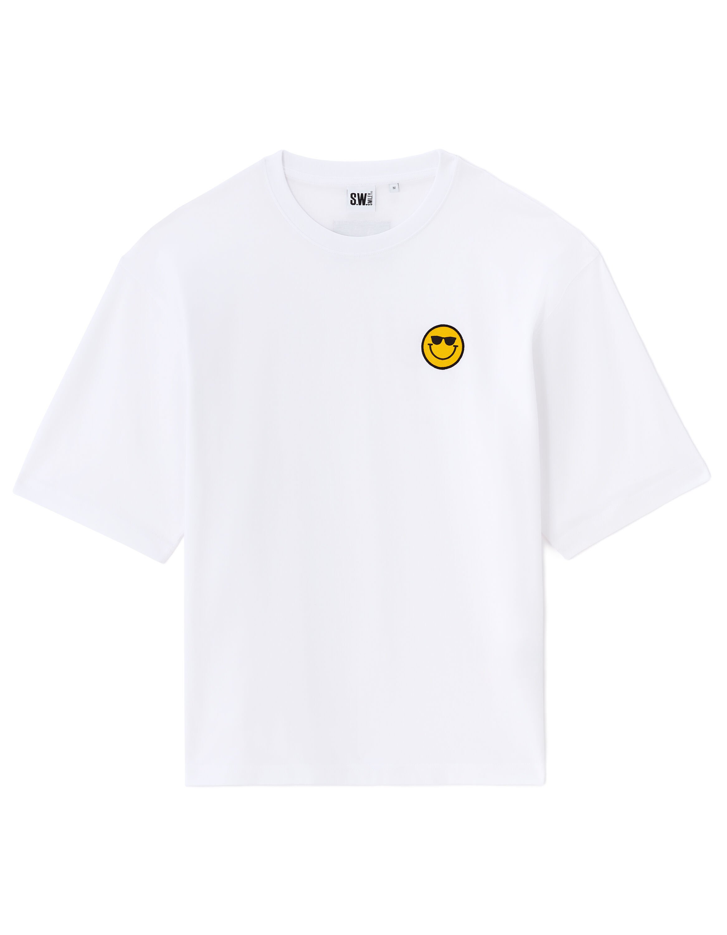 SMILEY - T-shirt homme blanc