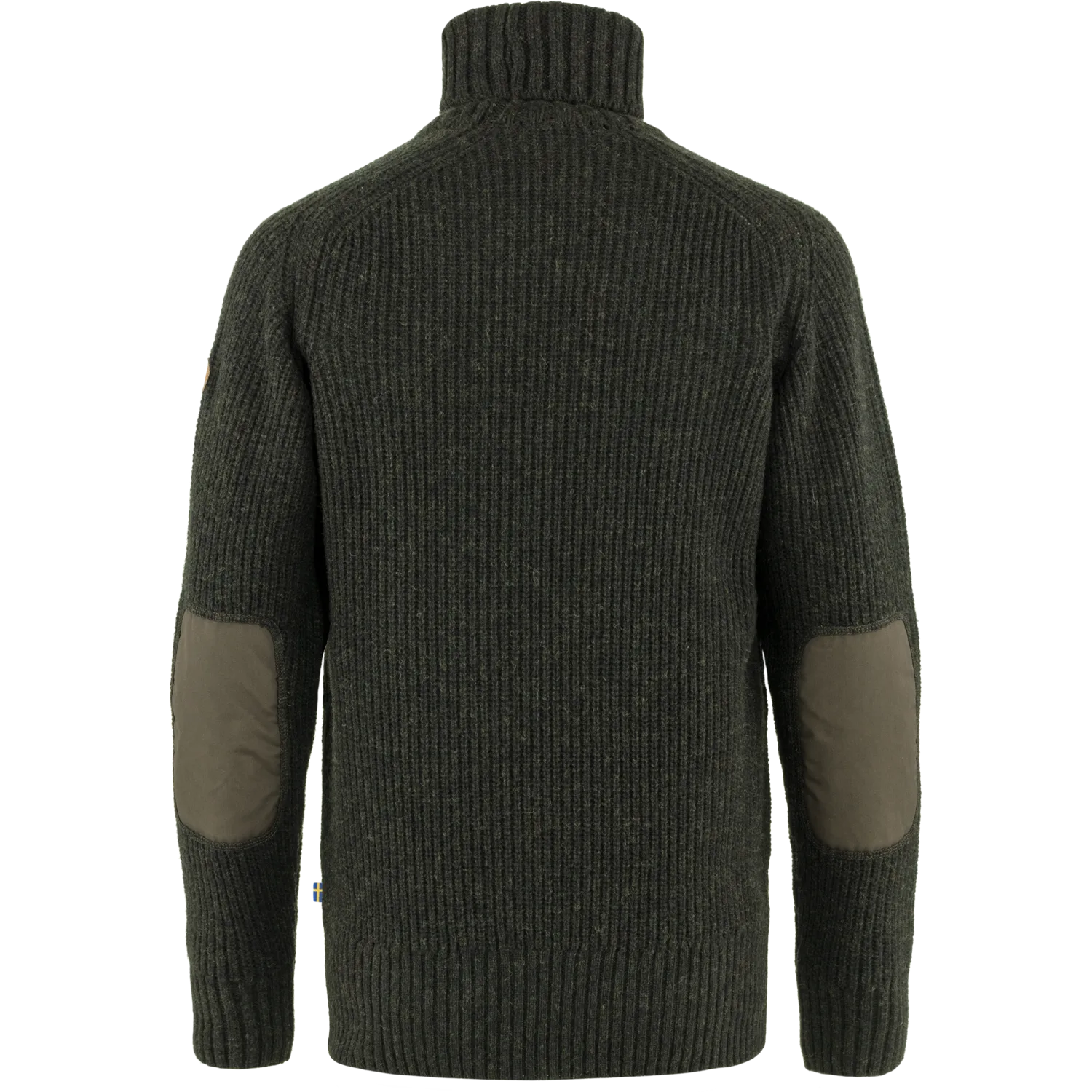 Fjällräven Men's Övik Roller Neck Sweater Dark Olive