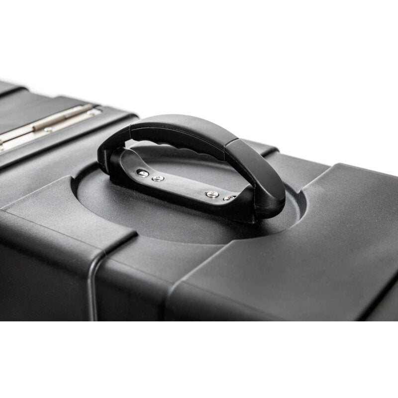 ENKI AMG-2 Electric Bass Guitar Case reiskoffer voor twee elektrische basgitaren