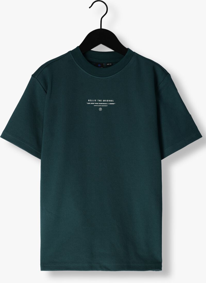 RELLIX petrol rellix t-shirt oversized t-shirt wafel rellix the original