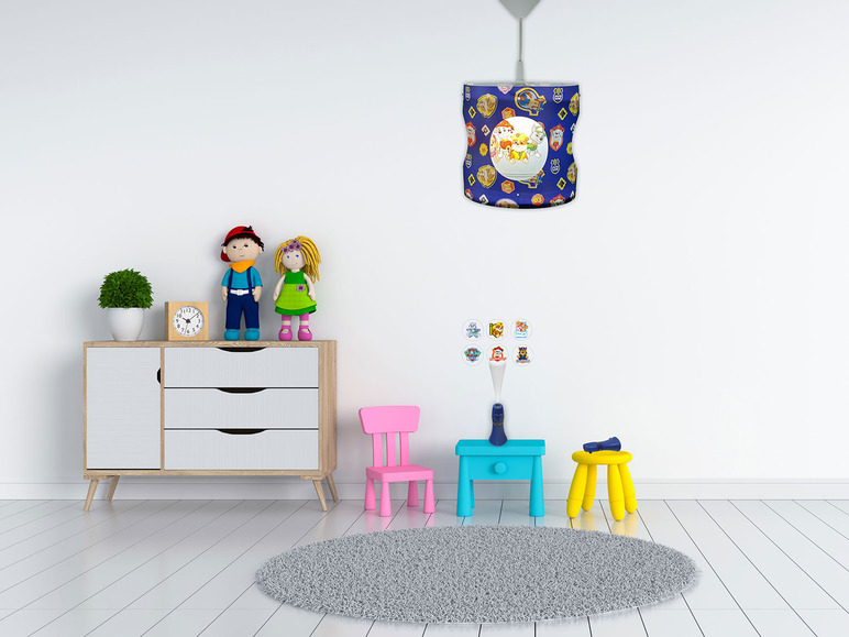 Draaibare hanglamp Paw Patrol, in hoogte verstelbaar