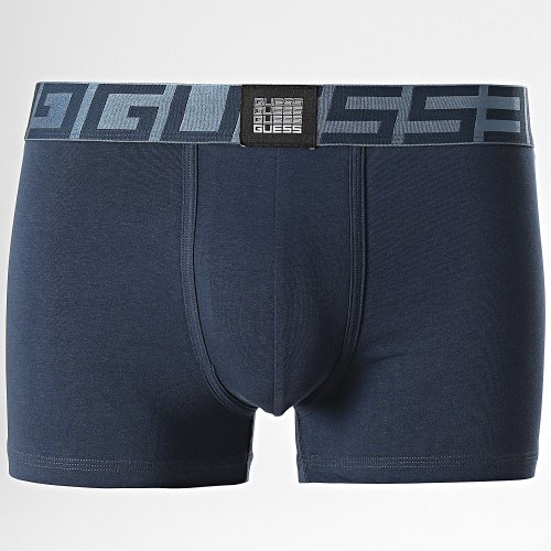 Lot De 3 Boxers U3BG01 Bleu Marine