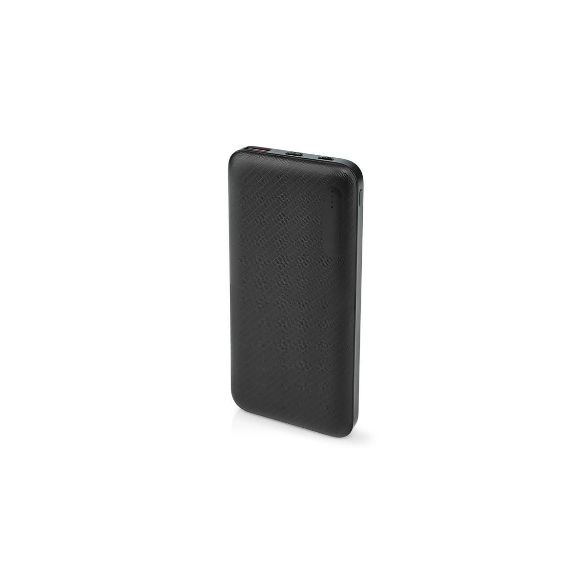 Nedis Power Bank | 10000 mAh | 1.5 / 2.0 / 3.0 A | Antall utganger: 2 | Utgangstilkobling: 1x USB-A / 1x USB-C™ | Inngangstilkobling: 1x Micro USB / 1x USB-C™ | PD2.0 18W | Lithium-Polymer