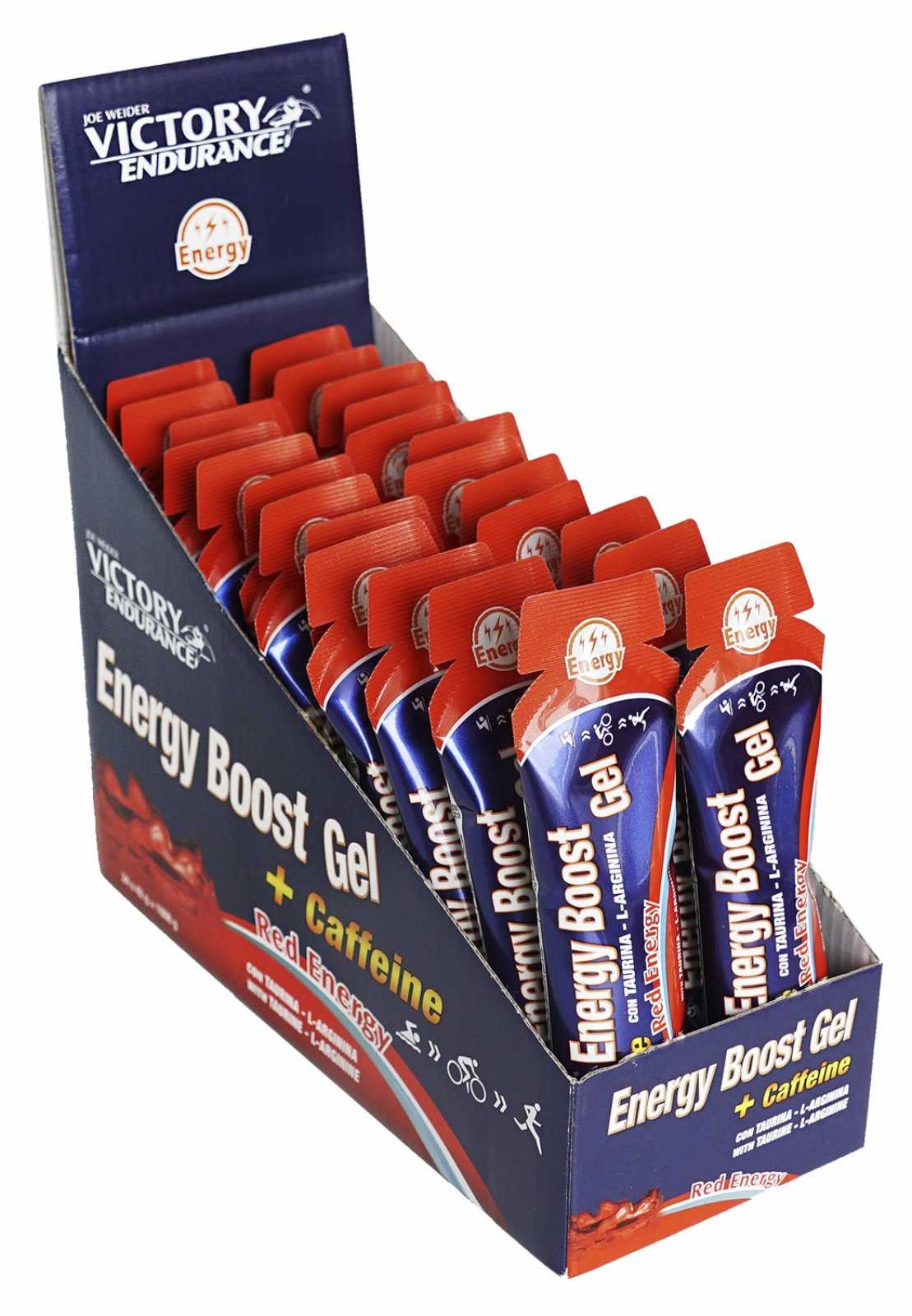 Gel energético Victory Endurance Booster com cafeína 42g