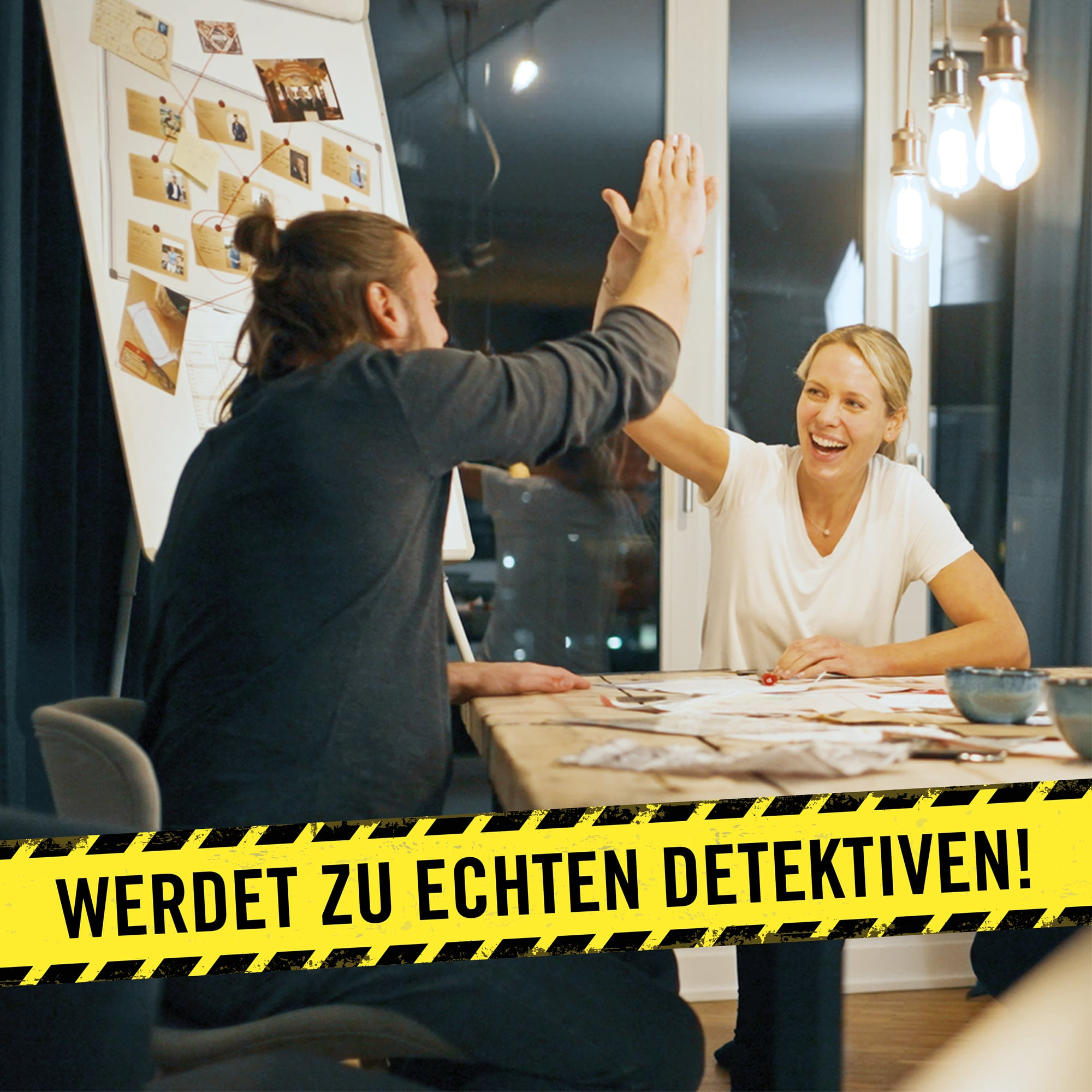 Hidden Games Tatort Brettspiel Krimi Gesellschaftsspiel für Familien / Kinder (HID00001) - Der Fall Klein-Borstelheim 1.Fall