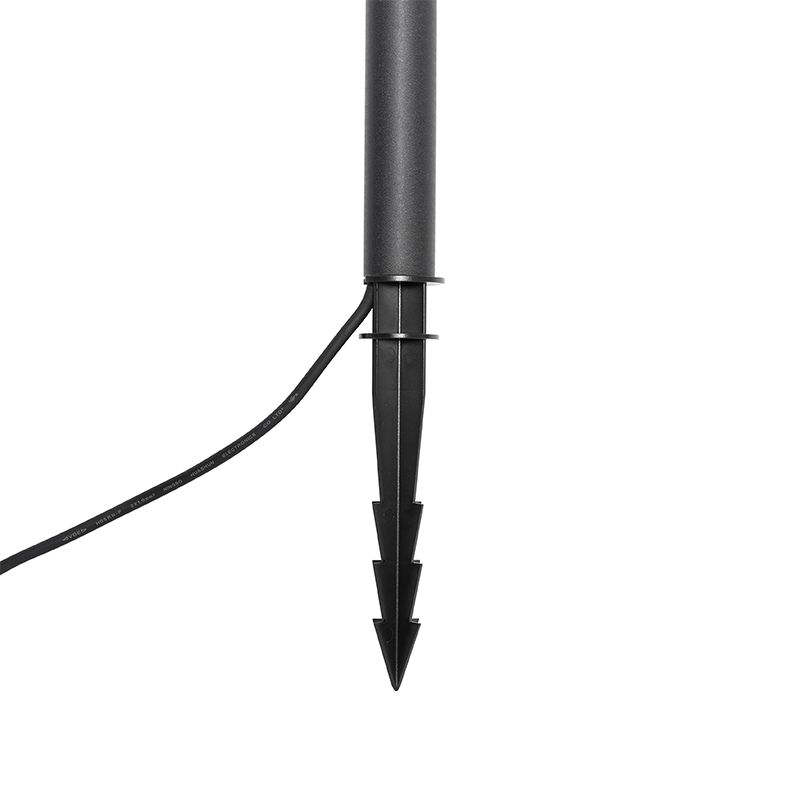 Moderne prikspot zwart incl. LED IP54 - Skyf