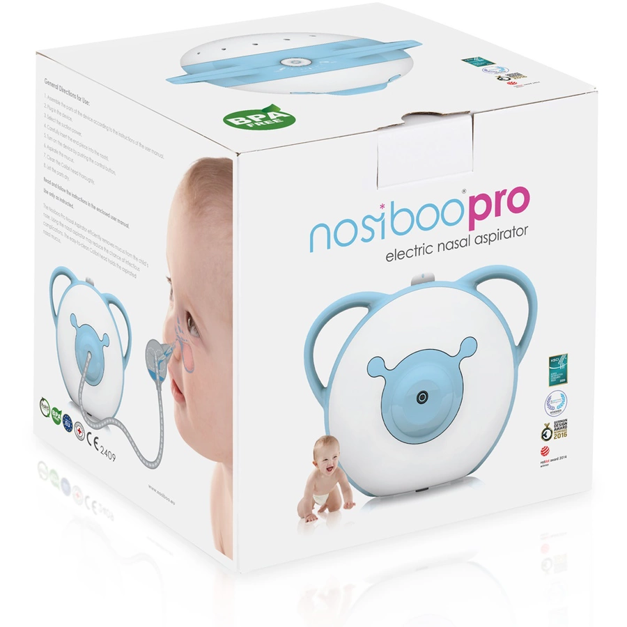 nosiboo® Elektrischer Nasensauger Pro in blau