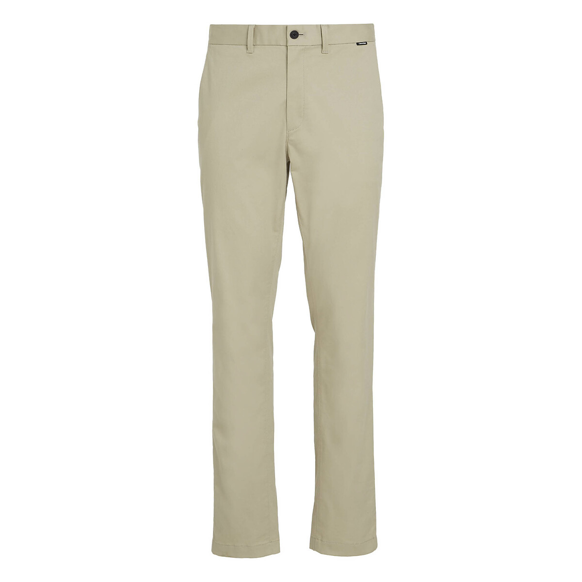 CALVIN KLEIN<br>Calças chino slim em sarja