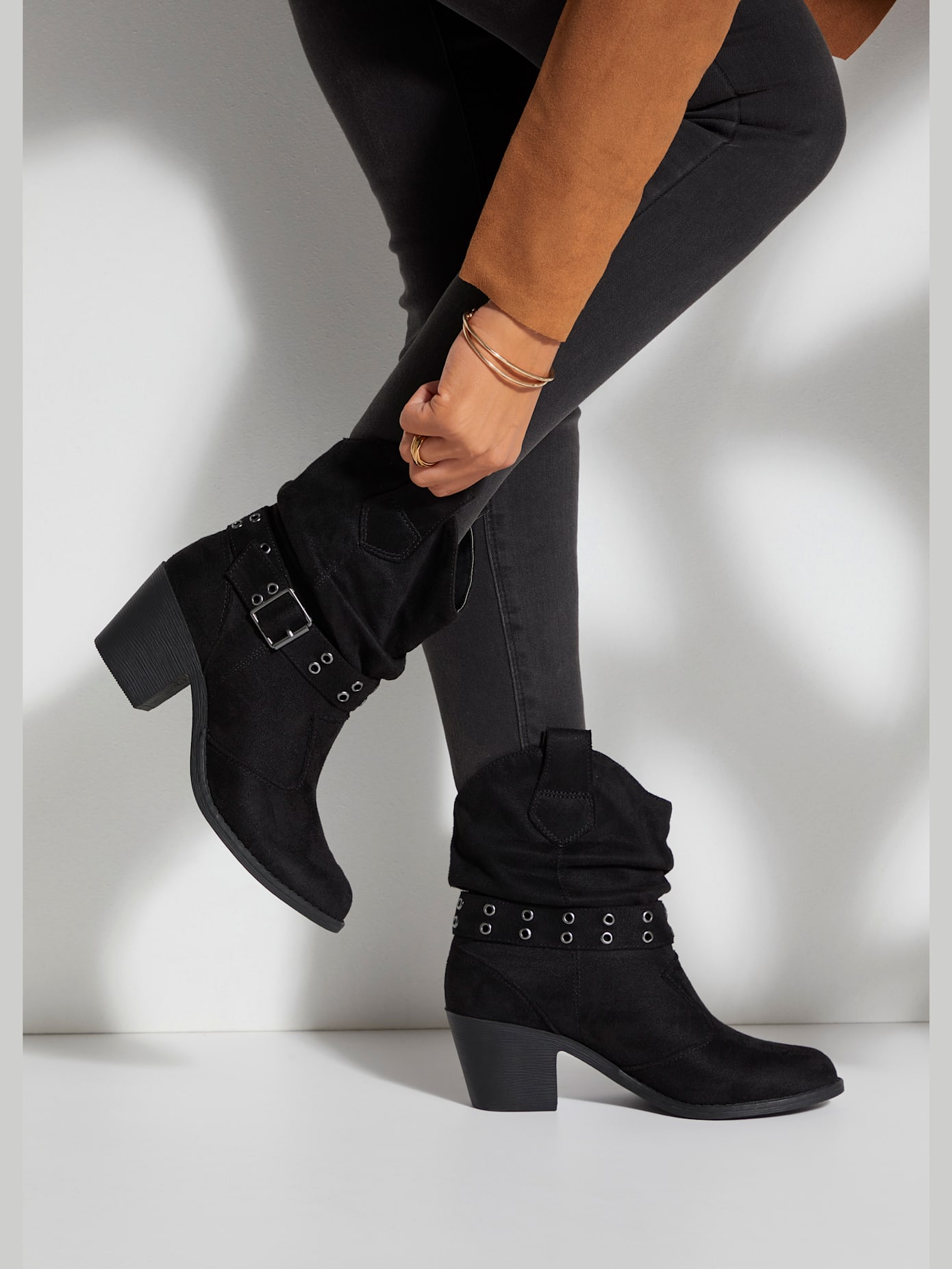 Bottines cowboy bottes western avec bande remplaçable pour un style personnalisé