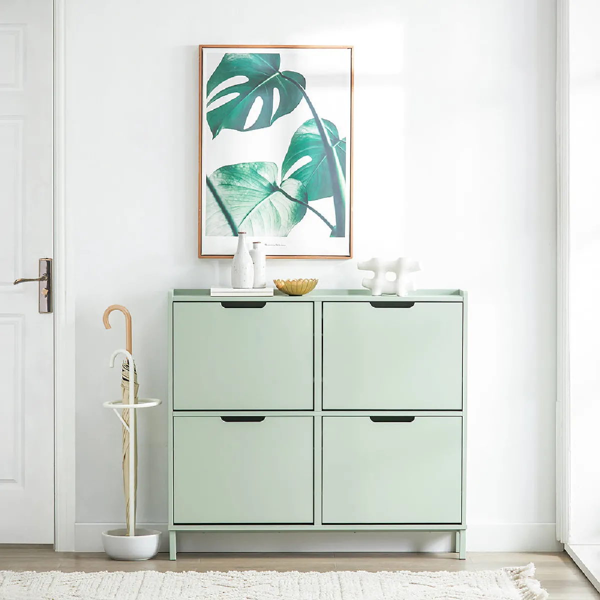 SoBuy Meuble de rangement FSR100-GR - Vert