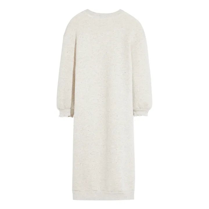 Bellerose Robe Sweat Fadola Chiné | Gris chiné