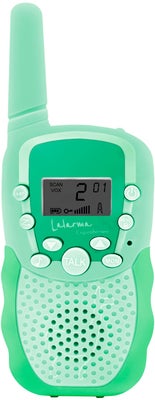 Lalarma Mix And Match Walkietalkie med 3km Rekkevidde, Mintgrønn
