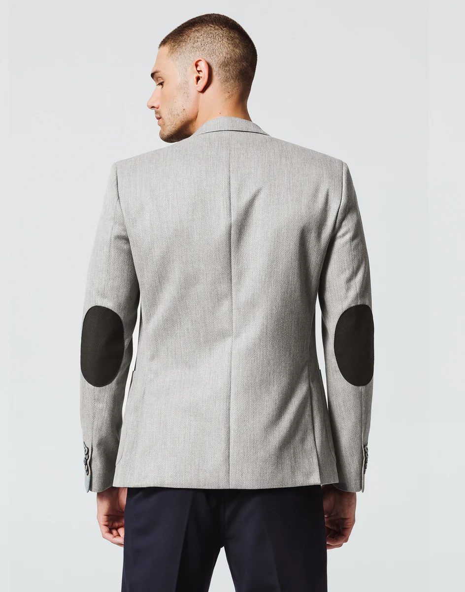 Veste Casual Grise Coudières