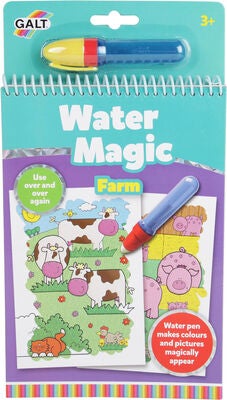 Galt Malebok Water Magic Bondegård