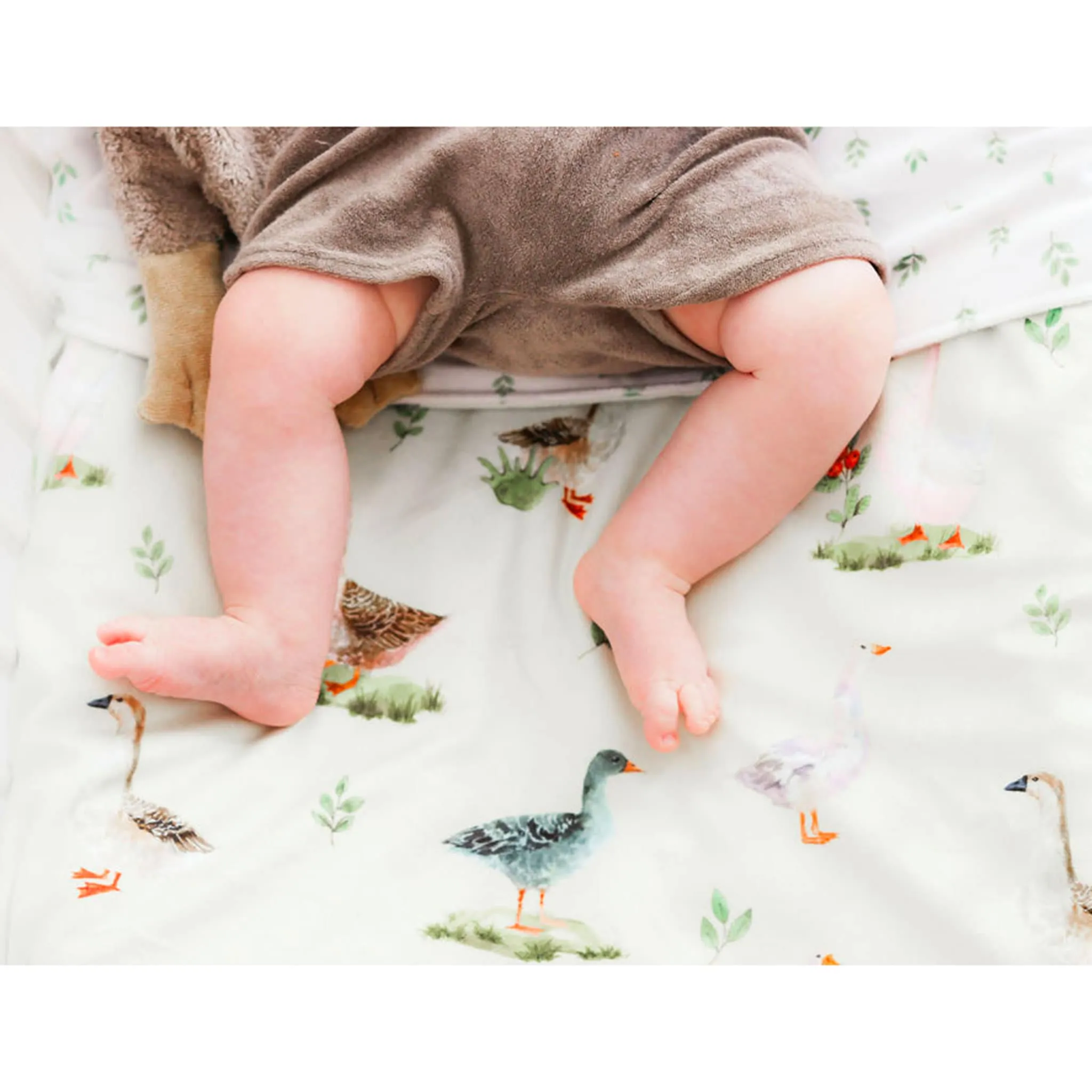 Veille sur Toi Petite Couverture Minky - Les Placoteuses de l'Étang