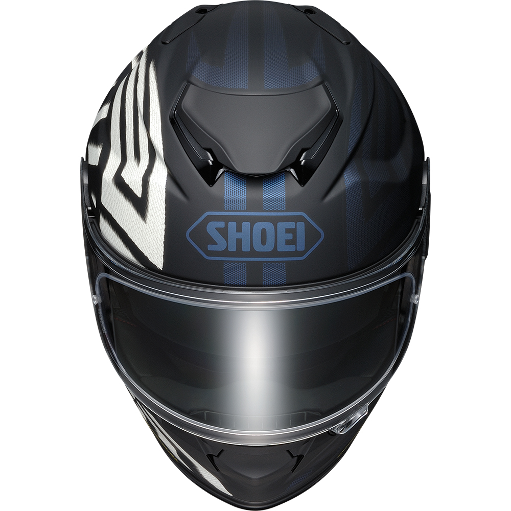 Shoei - Casque GT-Air 2 Qubit TC-5 / Noir / Blanc / Bleu