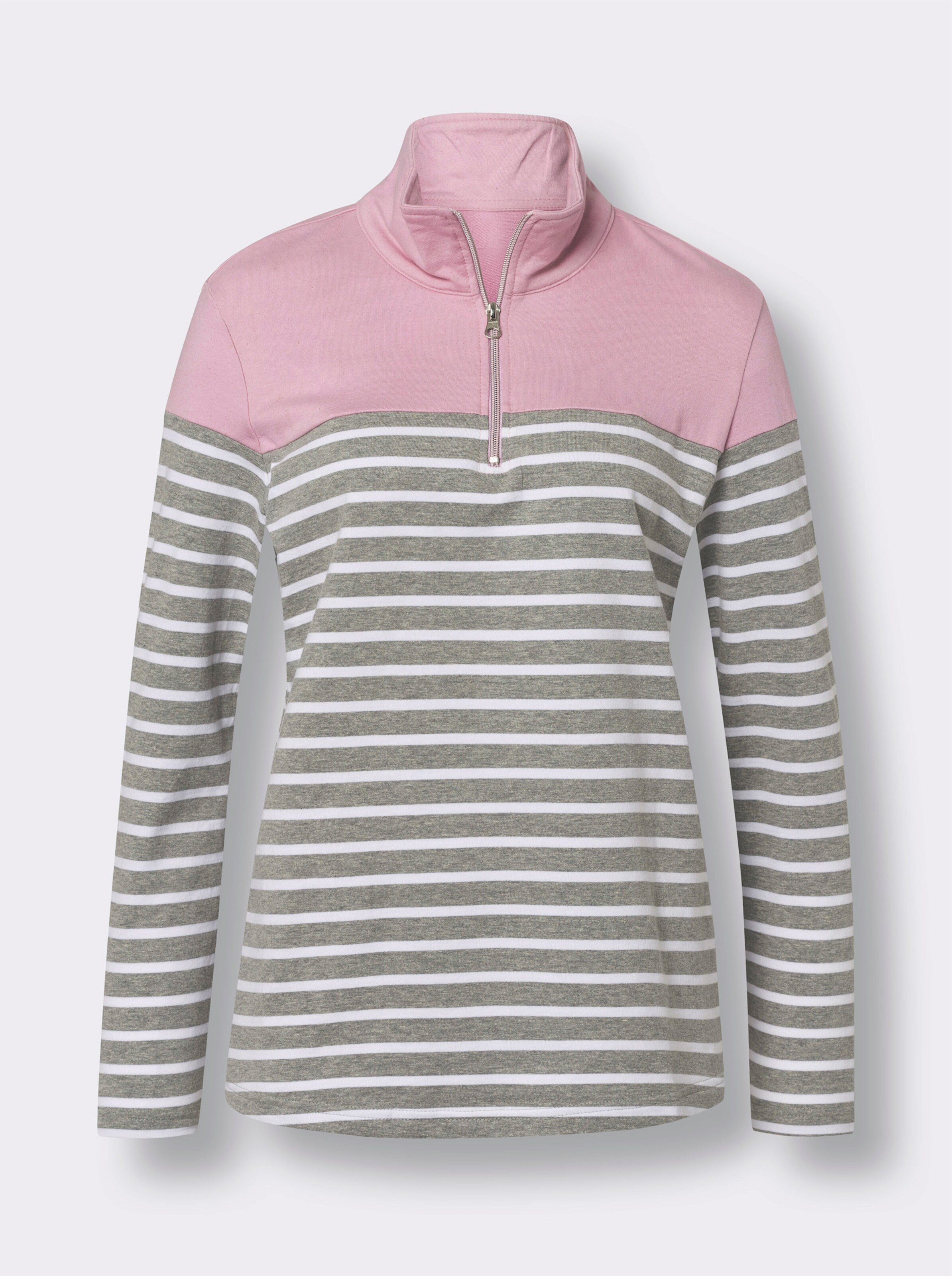Sweatshirt im Ringelmuster