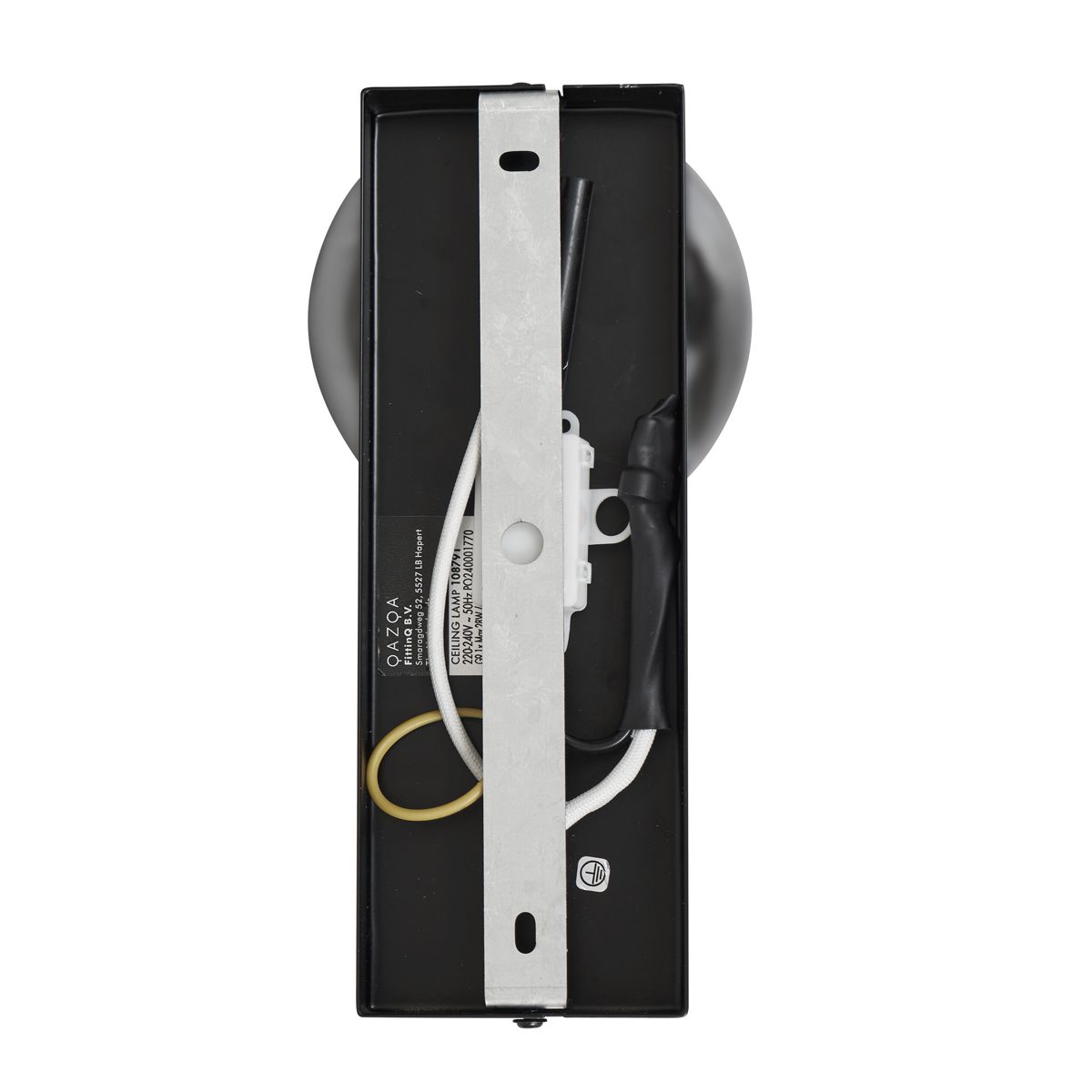 Moderne plafondlamp zwart 2-lichts kantelbaar - Lesly