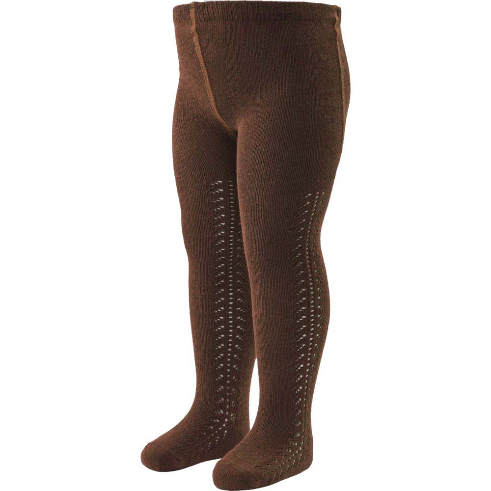 Køb Müsli Bark/ Balsam Cream Lace Strømpebukser 2-Pak