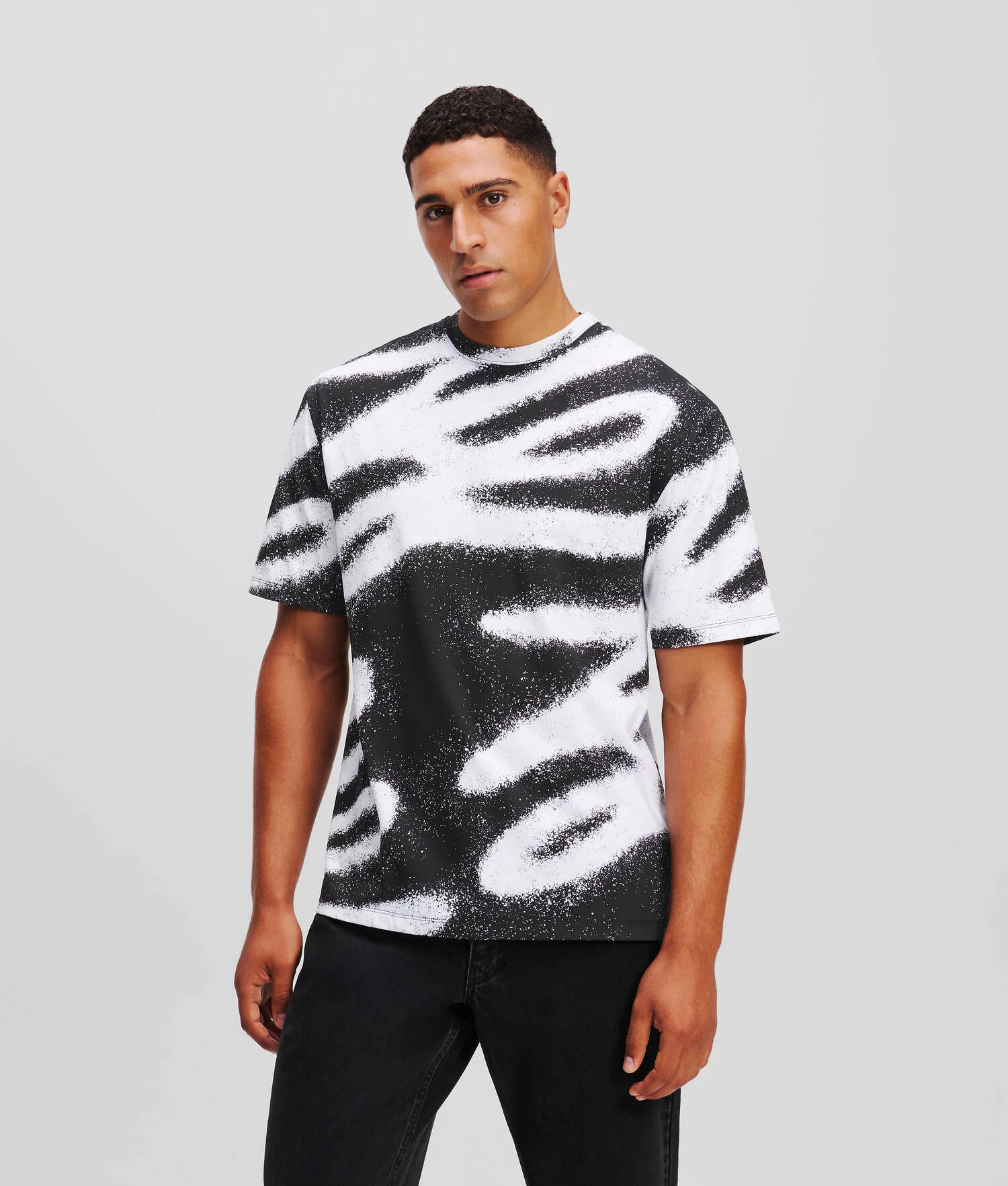 T-SHIRT KARL AUTOGRAPH GRAFFITI