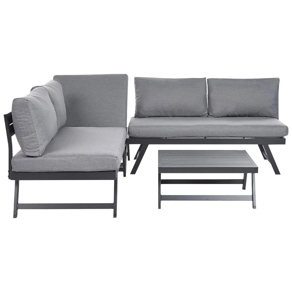 COCCORINO - Tuinset - Grijs - Aluminium