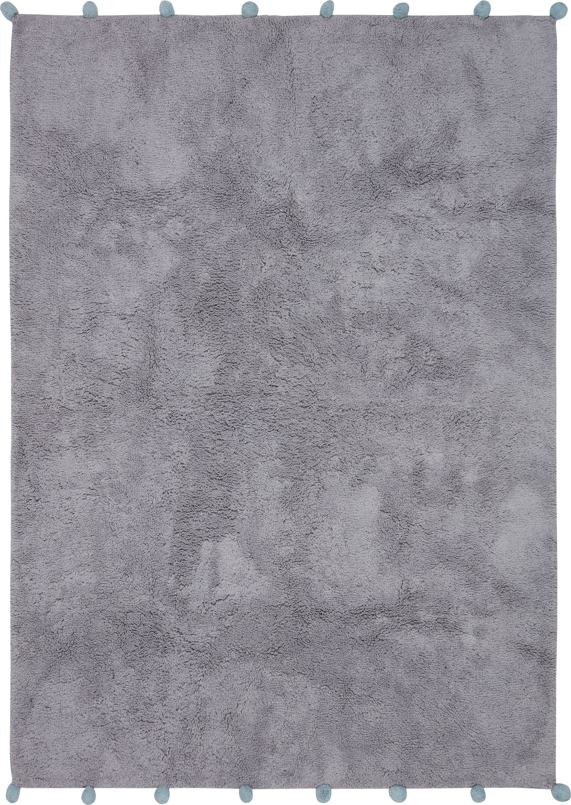NEOMI Kinderteppich - grau / B: 120.0 cm x T: 170.0 cm