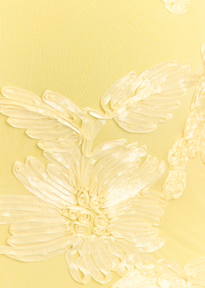 Marell one shoulder top butteryellow