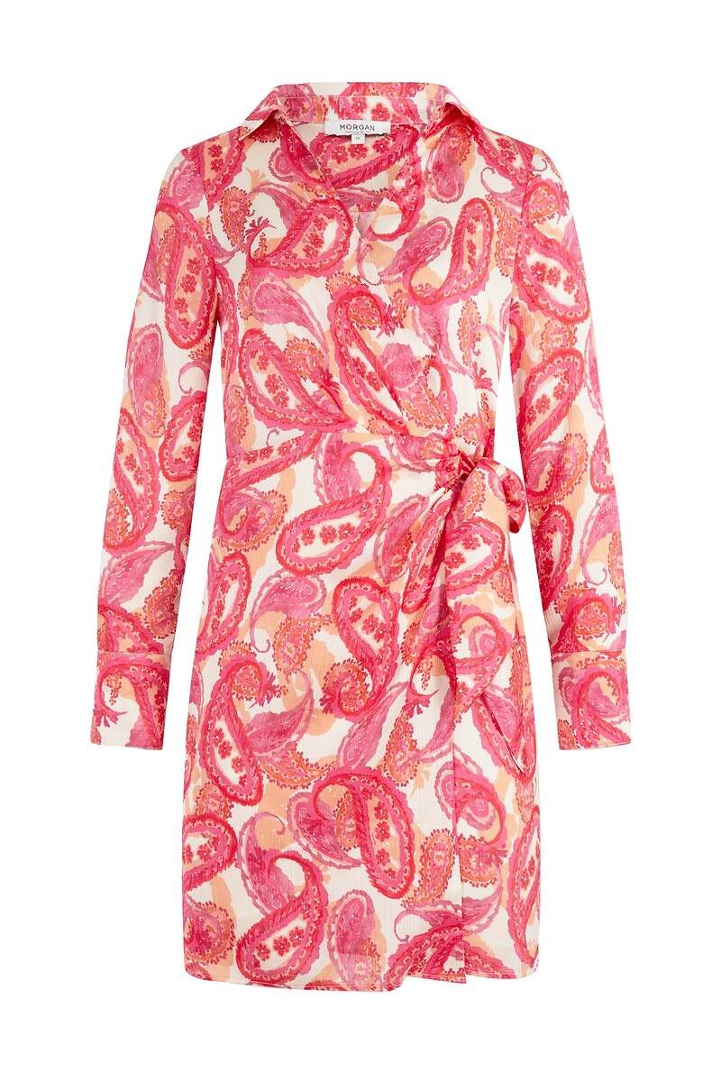 MORGAN<br>Vestido curto envelope