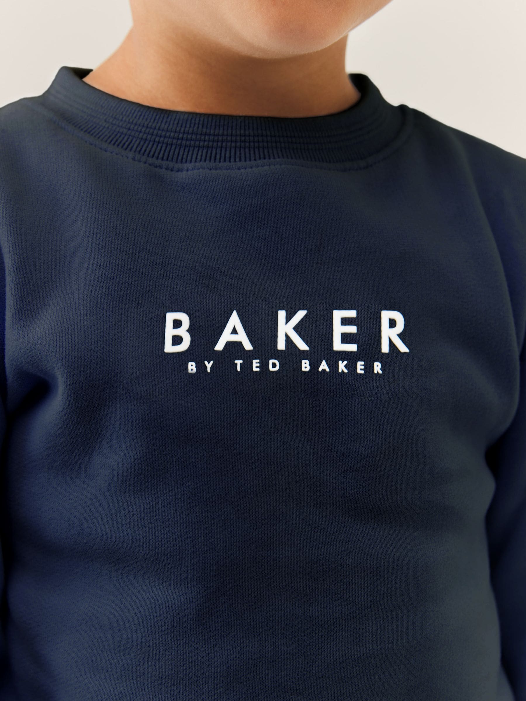 Marineblauw - Baker by Ted Baker set met sweatshirt en joggingbroek