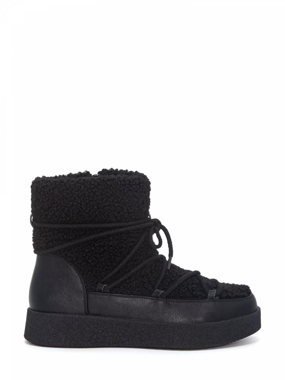 Duffy Teddy Boots Black