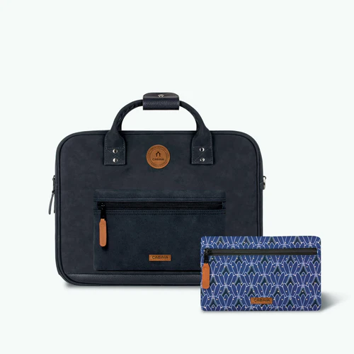 Sac ordinateur Zurich bleu foncé