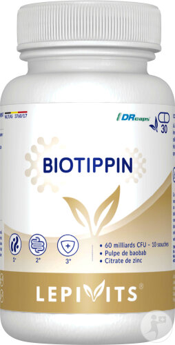Lepivits Biotippin Flore Intestinale 30 Gélules