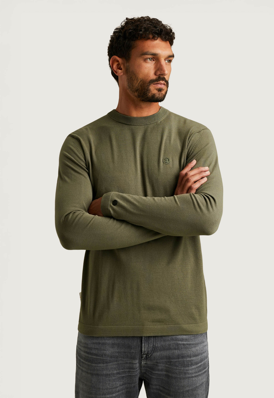 Cast Iron Crewneck Trui