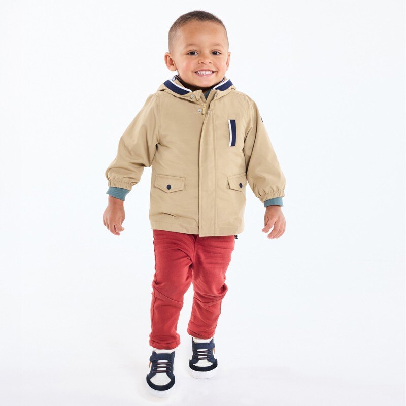 Manteau parka 3 en 1 beige bébé garçon Beige