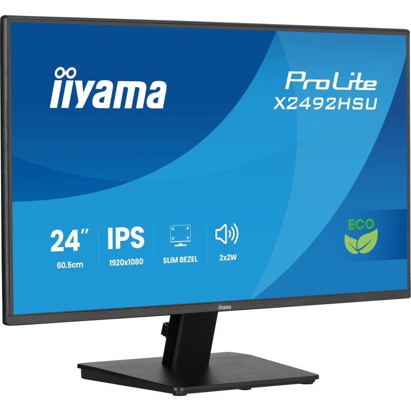iiyama ProLite X2492HSU-B1 écran plat de PC 60,5 cm (23.8