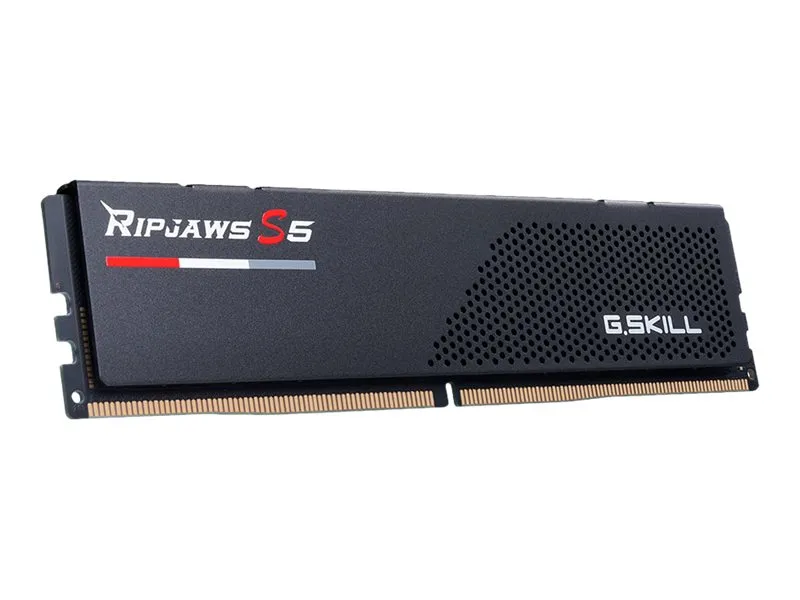 G.Skill Ripjaws S5 - DDR5 - sæt - 32GB: 2 x 16 GB - DIMM 288-PIN - 5600 MHz - CL36 (36-36-36-76) - 1.20 V - ikke bufferet - ikke-ECC