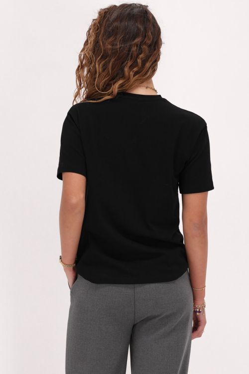 Zwart oversized T-shirt 