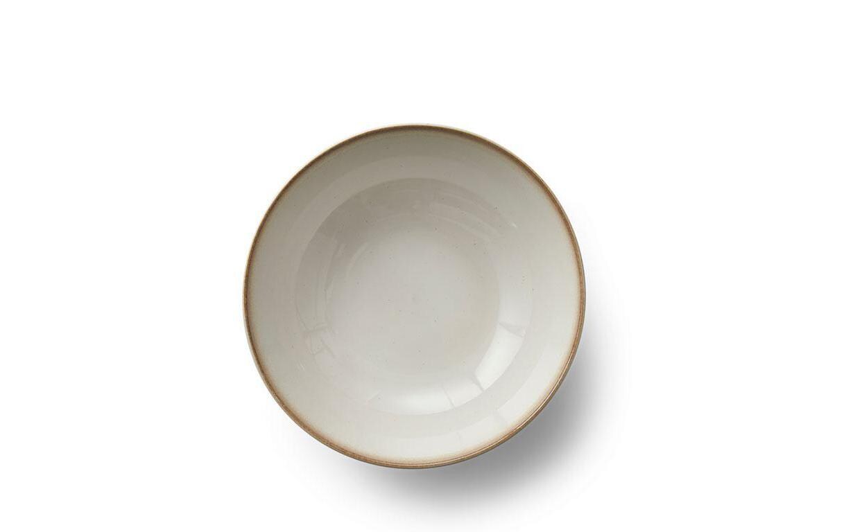Salatschüssel 30 cm, Beige/CrèmeSchüssel aus Steinzeug