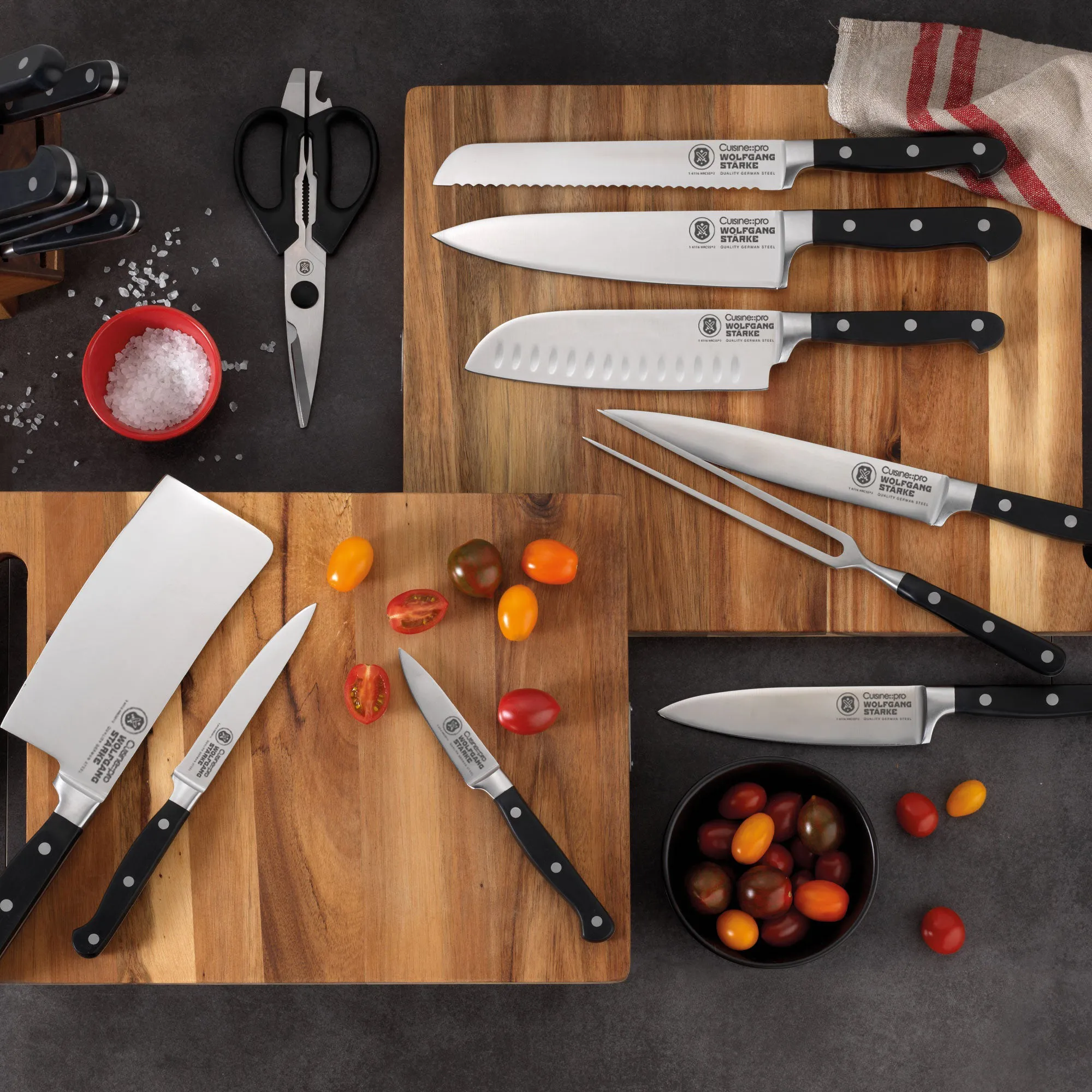 THE CUSTOM CHEF™ WOLFGANG STARKE™ Santokukniv