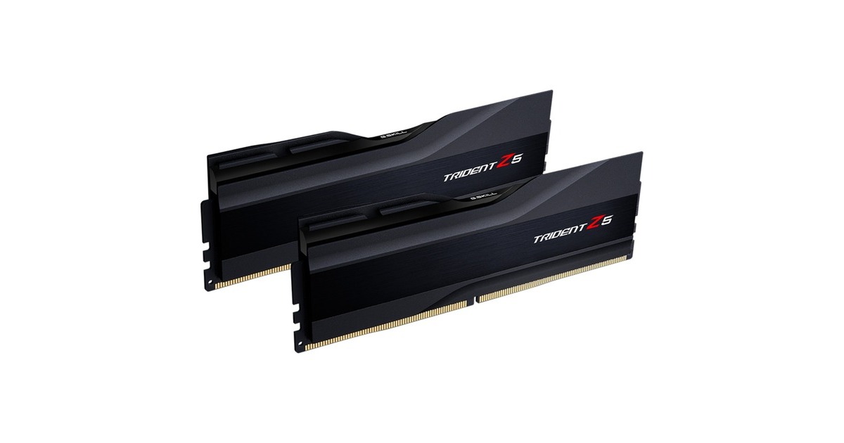 G.Skill64 GB DDR5-6000 Kit werkgeheugen  (Zwart, F5-6000J3040G32GX2-TZ5K, Trident Z5, XMP)