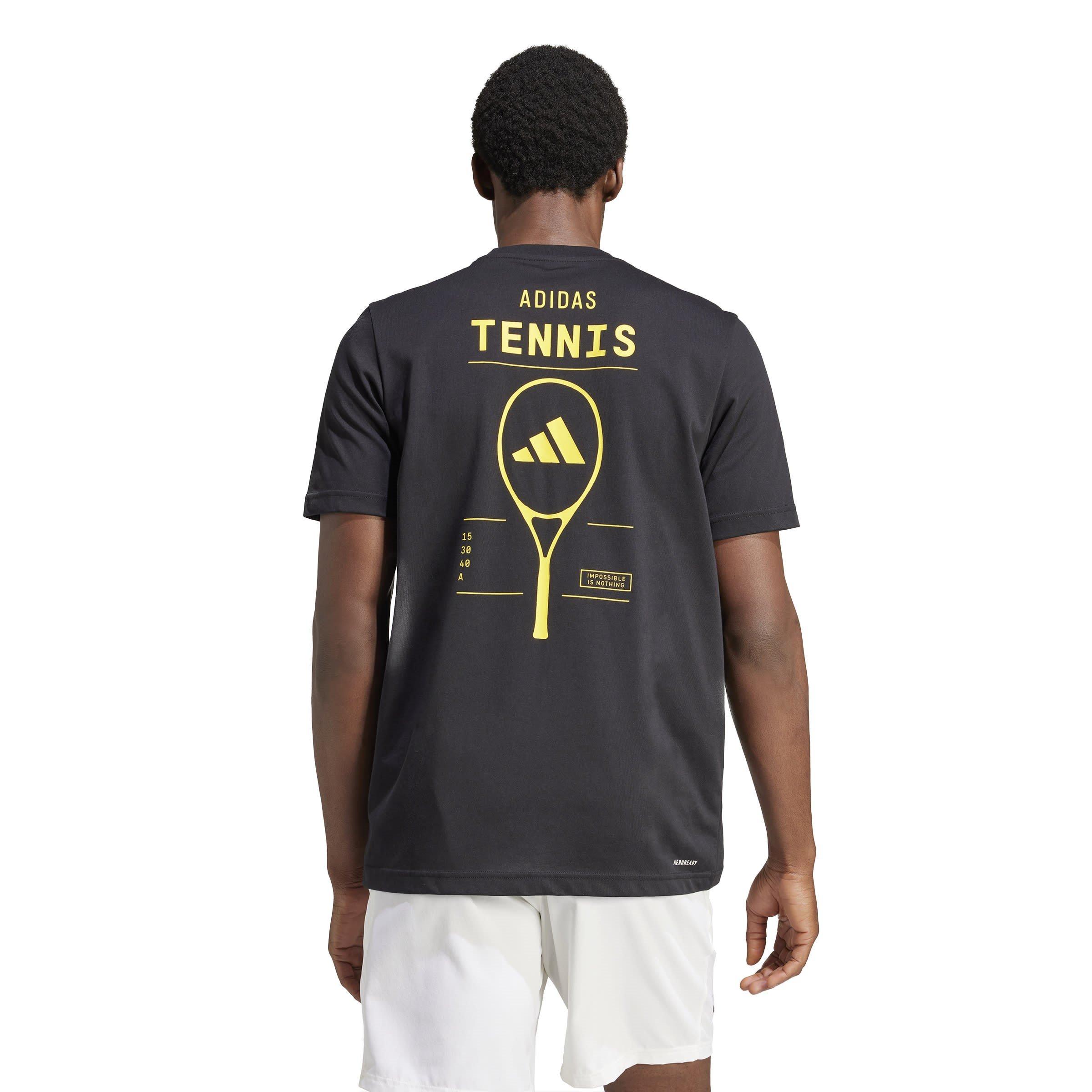adidas AEROREADY Tennis Category Graphic T Shirt Mens