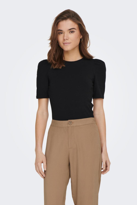 Only zwarte dames t-shirt