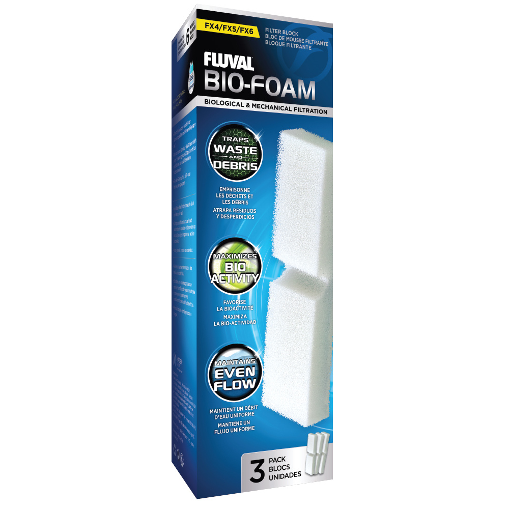 Fluval Schuimstoffilter FX4/5/6 | Drie Bio-Foam