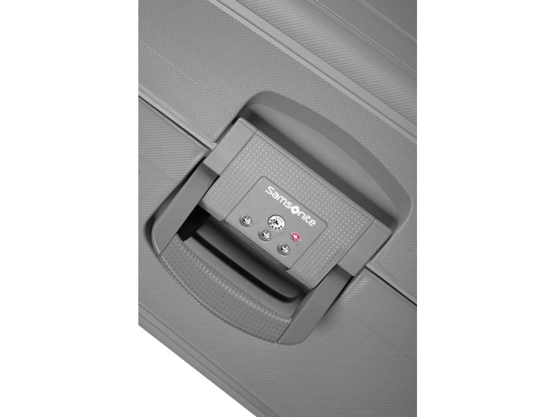 Samsonite Reisekoffer S'Cure 34 l, Silber Reisegepäck