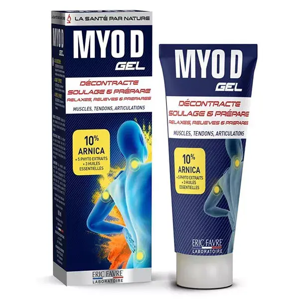 Eric Favre Gel para Conforto Articular e Relaxamento Muscular Myo D Sport 100ml