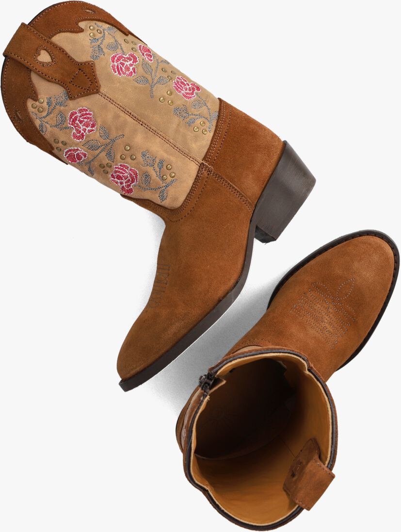 MOONRISE cognac moonrise cowboylaarzen lyra