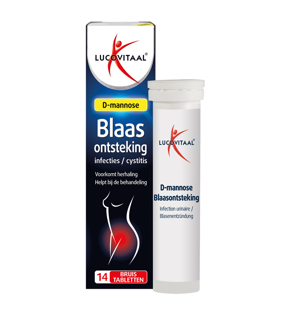 Lucovitaal D-Mannose Blaasontsteking (14 bruistabletten)