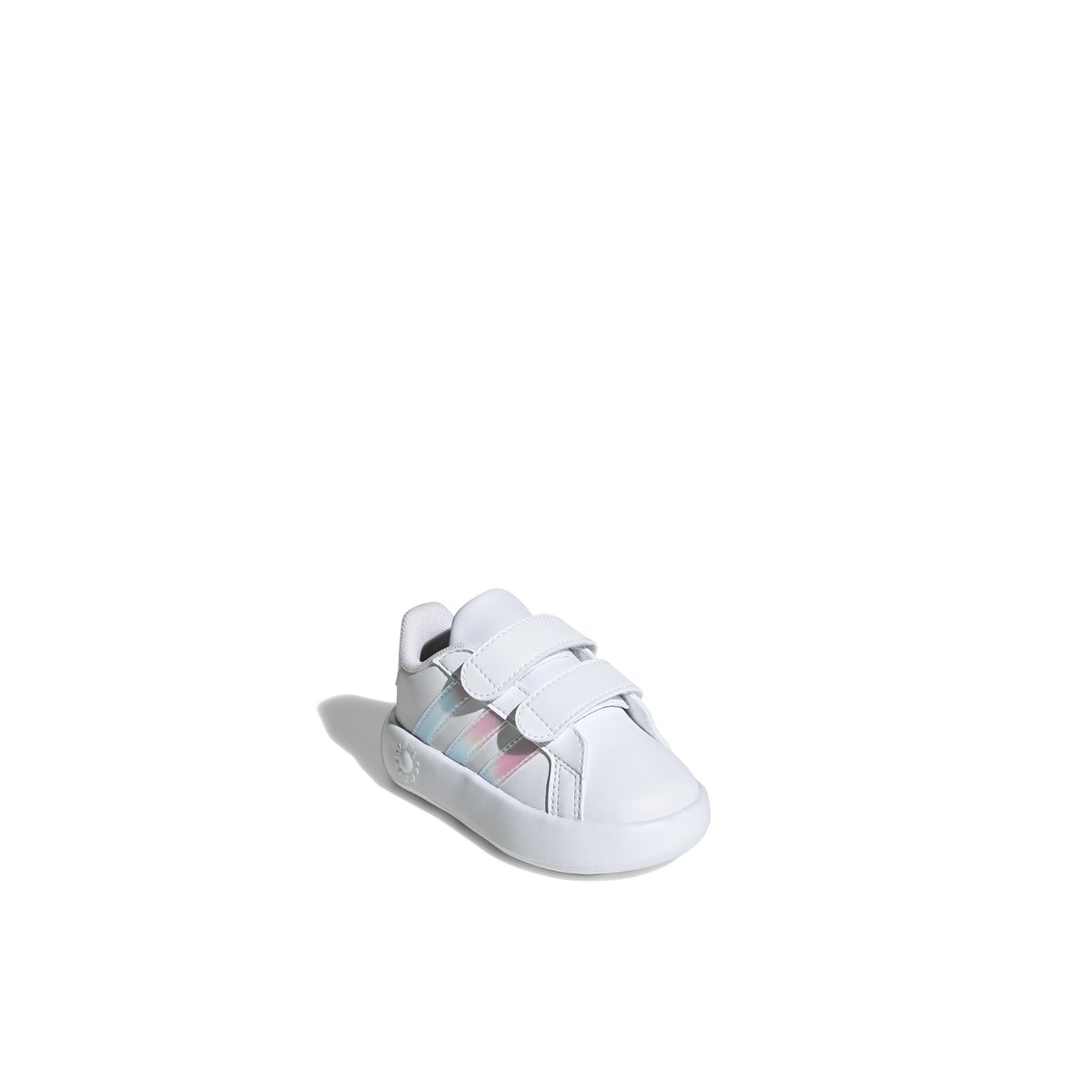 Facile à mettre-Court2-ig-Baskets - Talon plat - Blanc Multi