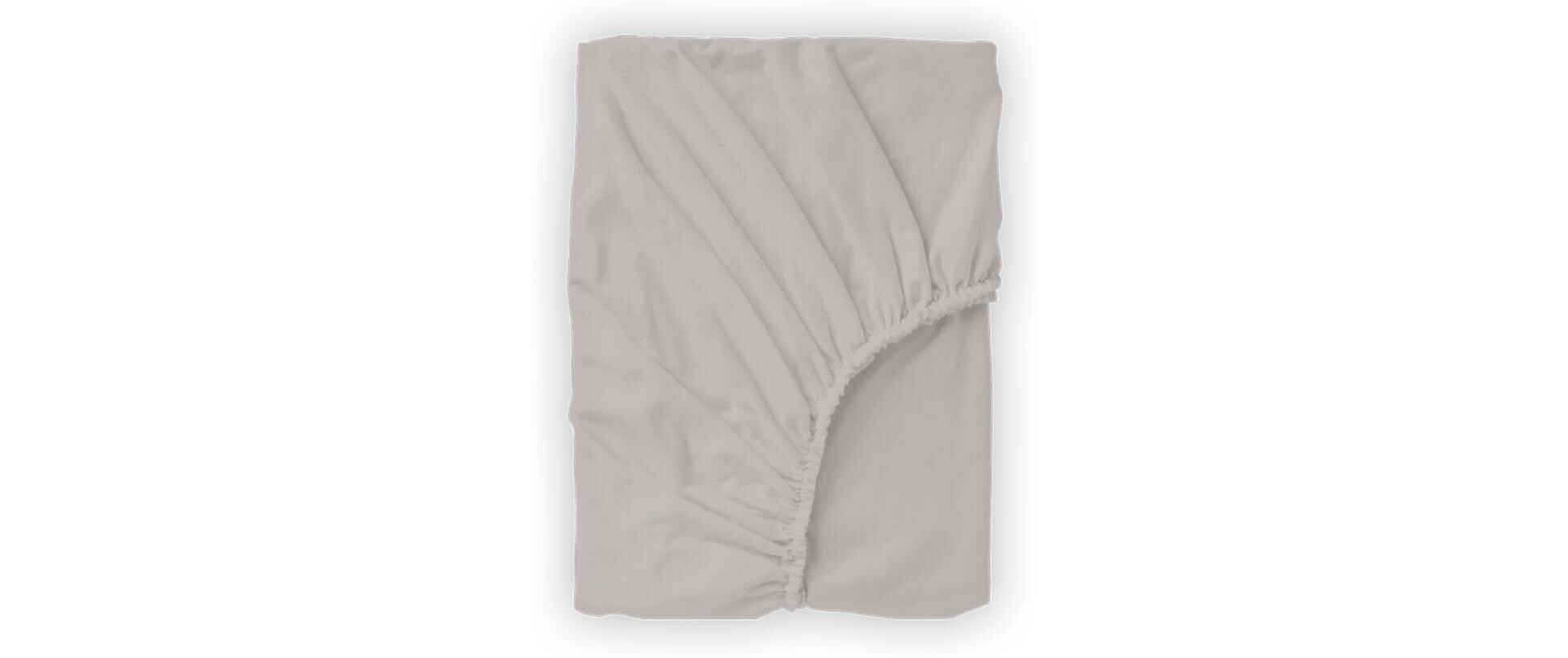 Fixleintuch Deluxe 180-200 x 200-220 cm, TaupeSpannbettlaken