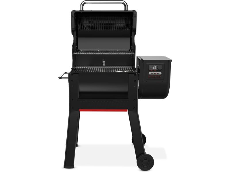 Weber Smoker SMOQUE Holzpelletgrill Holzpelletsmoker mit mehr als 3.800 Quadratzentimetern Grillfläche